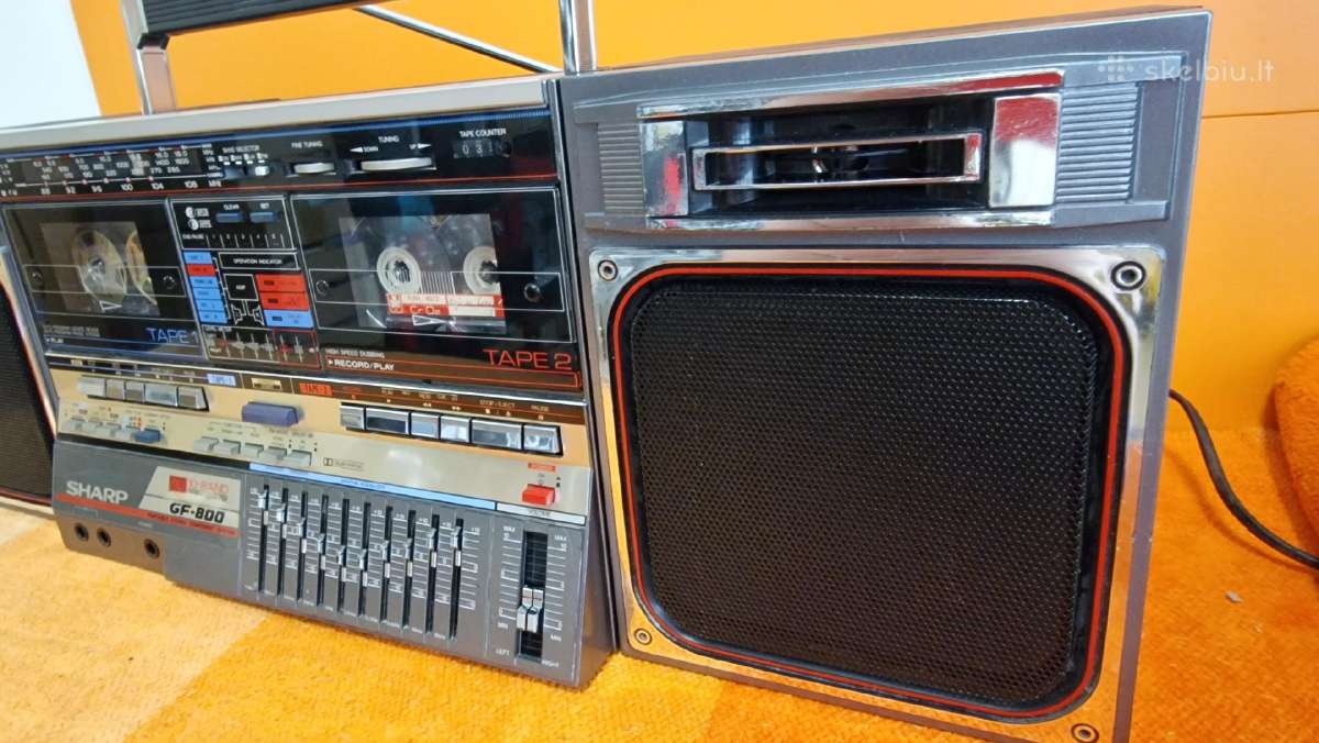 Magnetola Sharp Gf-800 - nuotraukos Nr. 3