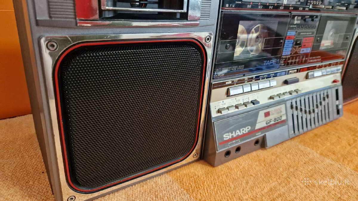 Magnetola Sharp Gf-800 - nuotraukos Nr. 2