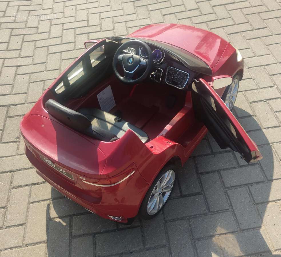 Vaikiška mašinytė Bmw X6 - nuotraukos Nr. 5
