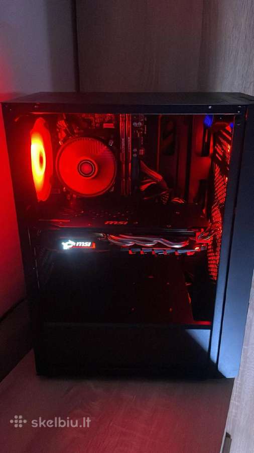 Mokslams/gaming kompiuteris Rx 580 8gb Msi - nuotraukos Nr. 4