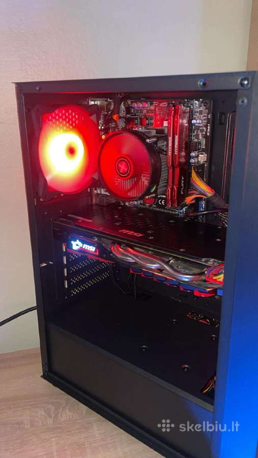Mokslams/gaming kompiuteris Rx 580 8gb Msi - nuotraukos Nr. 6