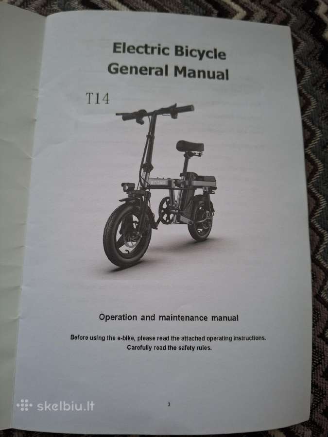 Engwe bike T14 - nuotraukos Nr. 18