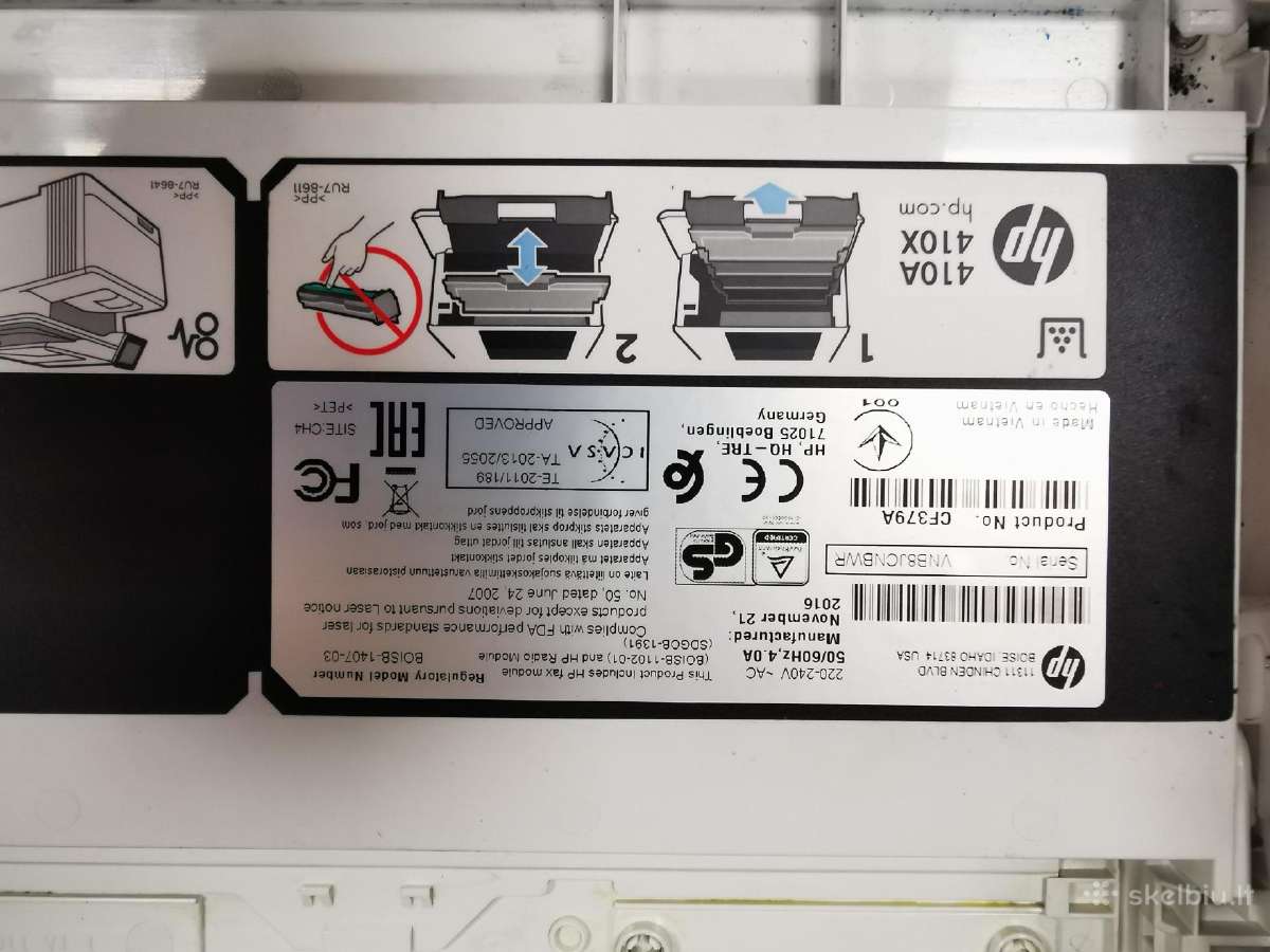 Hp spalvinis lazerinis spausdintuvas - nuotraukos Nr. 4
