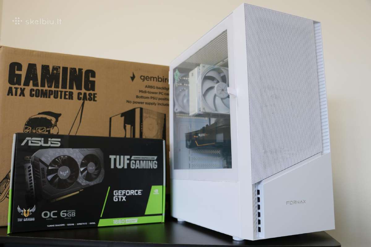 Žaidimų kompiuteris i7-6700 / Gtx 1660 Super 6gb - nuotraukos Nr. 6