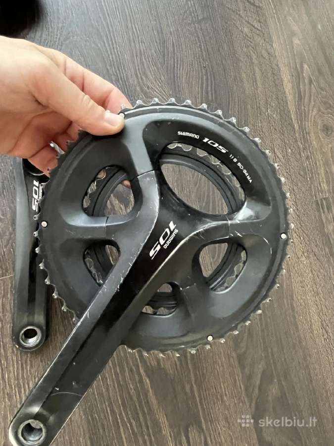 Shimano 105 2x11 mini grupė - nuotraukos Nr. 2