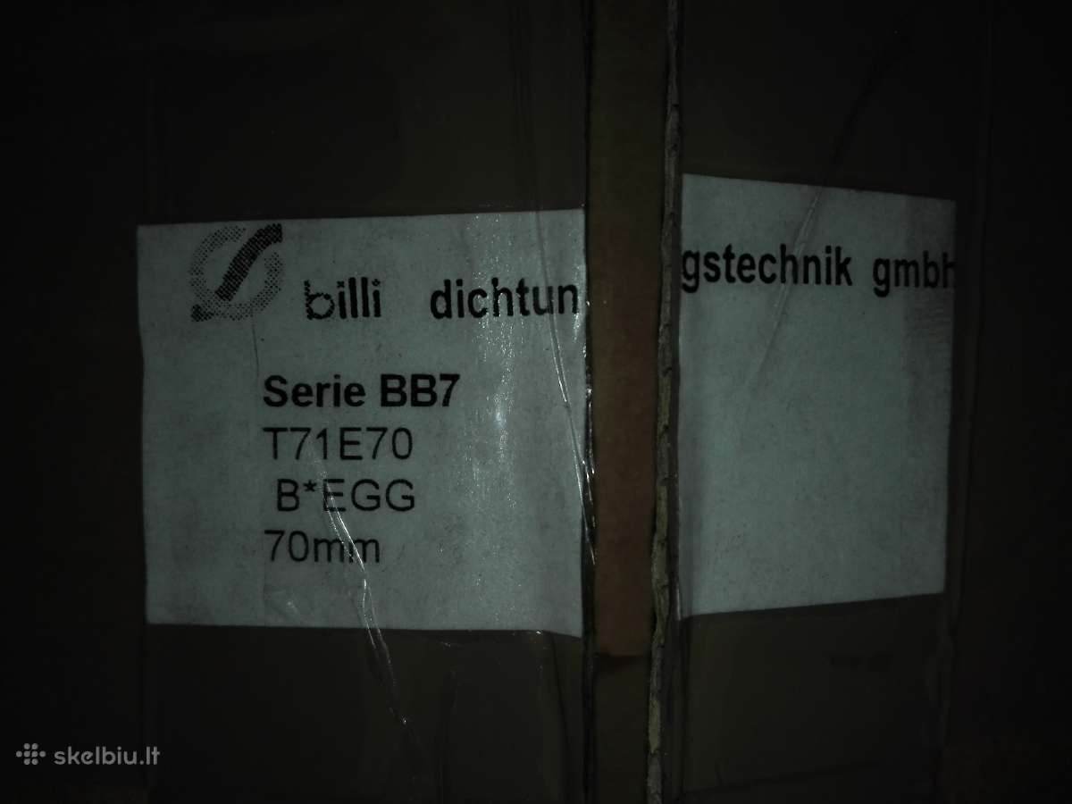 Billi mechaniniai sandarikliai siurbliams - nuotraukos Nr. 2