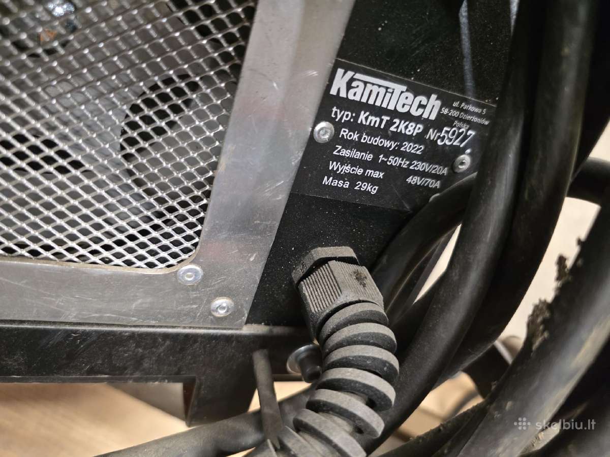 Suvirinimo Įranga Kamitech + Generatorius 10kw - nuotraukos Nr. 6