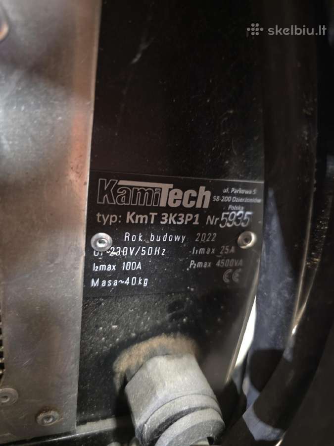 Suvirinimo Įranga Kamitech + Generatorius 10kw - nuotraukos Nr. 7