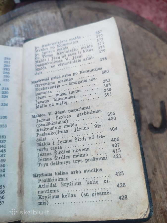 Religija antikvarinė vyriška maldaknygė - nuotraukos Nr. 10