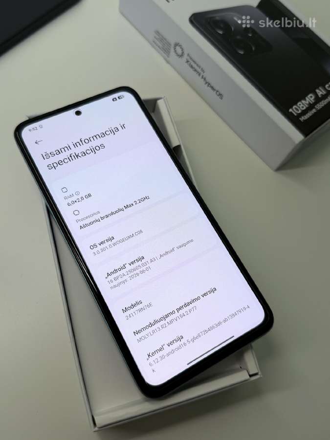 Xiaomi Redmi Note 14 - nuotraukos Nr. 7