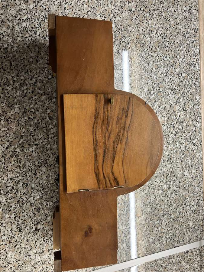 Vintažinis art deco stiliaus stalo laikrodis - nuotraukos Nr. 7