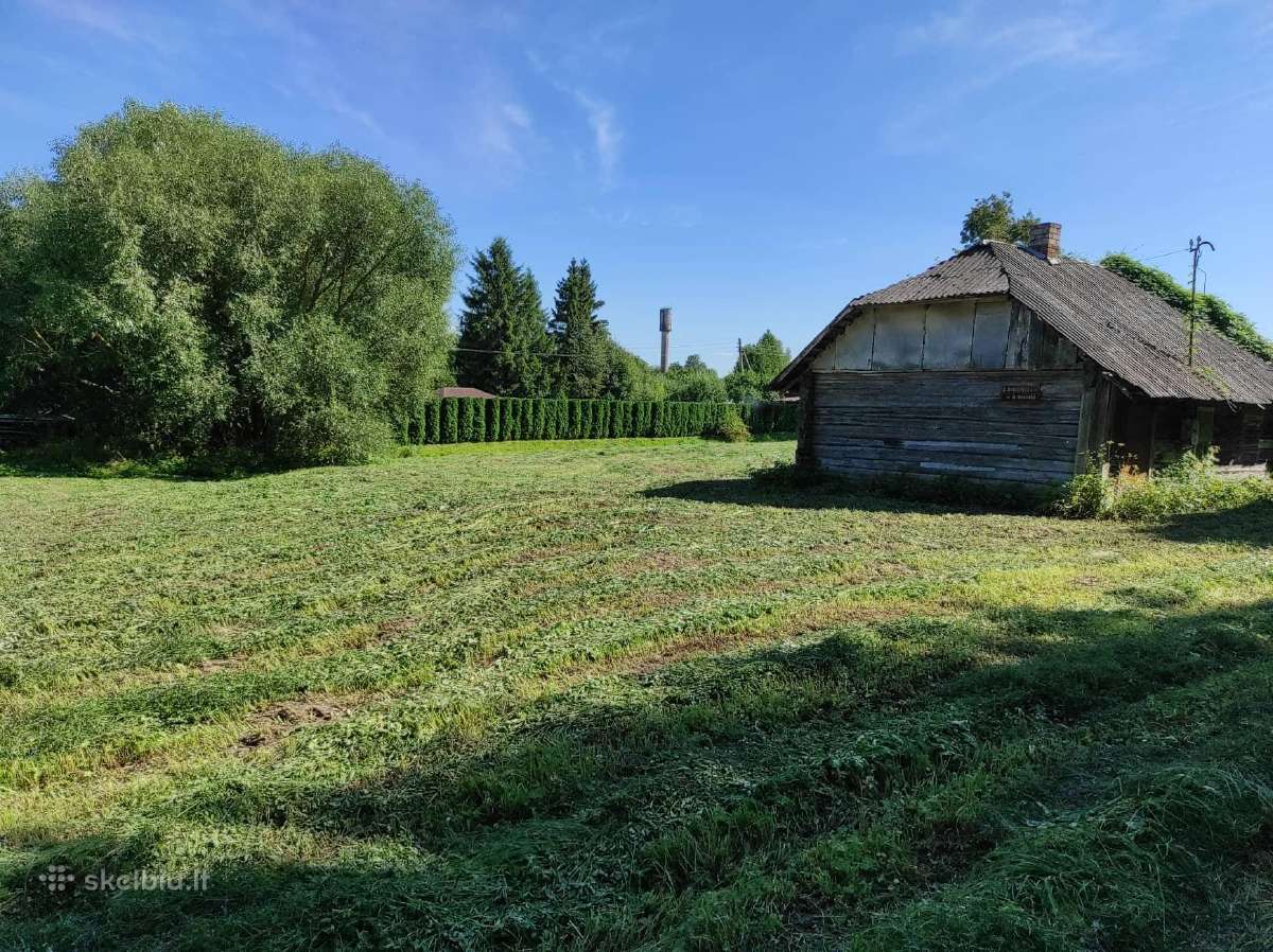 Rami graži vieta senas rąstų namas didelis sklypas - nuotraukos Nr. 14