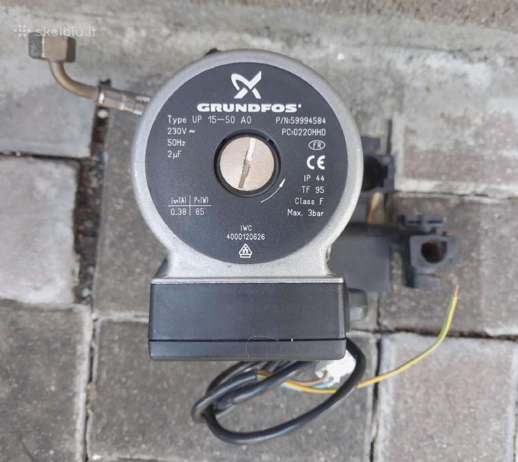 Grundfos siurblys Up 15-50 Ao - nuotraukos Nr. 2