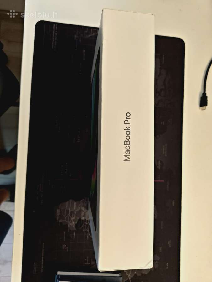 MacBook Pro dėžė (pakuotė) - nuotraukos Nr. 3