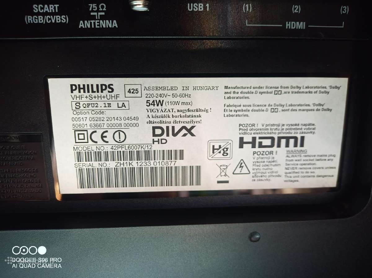 Philips TV 42 coliu LED - nuotraukos Nr. 5