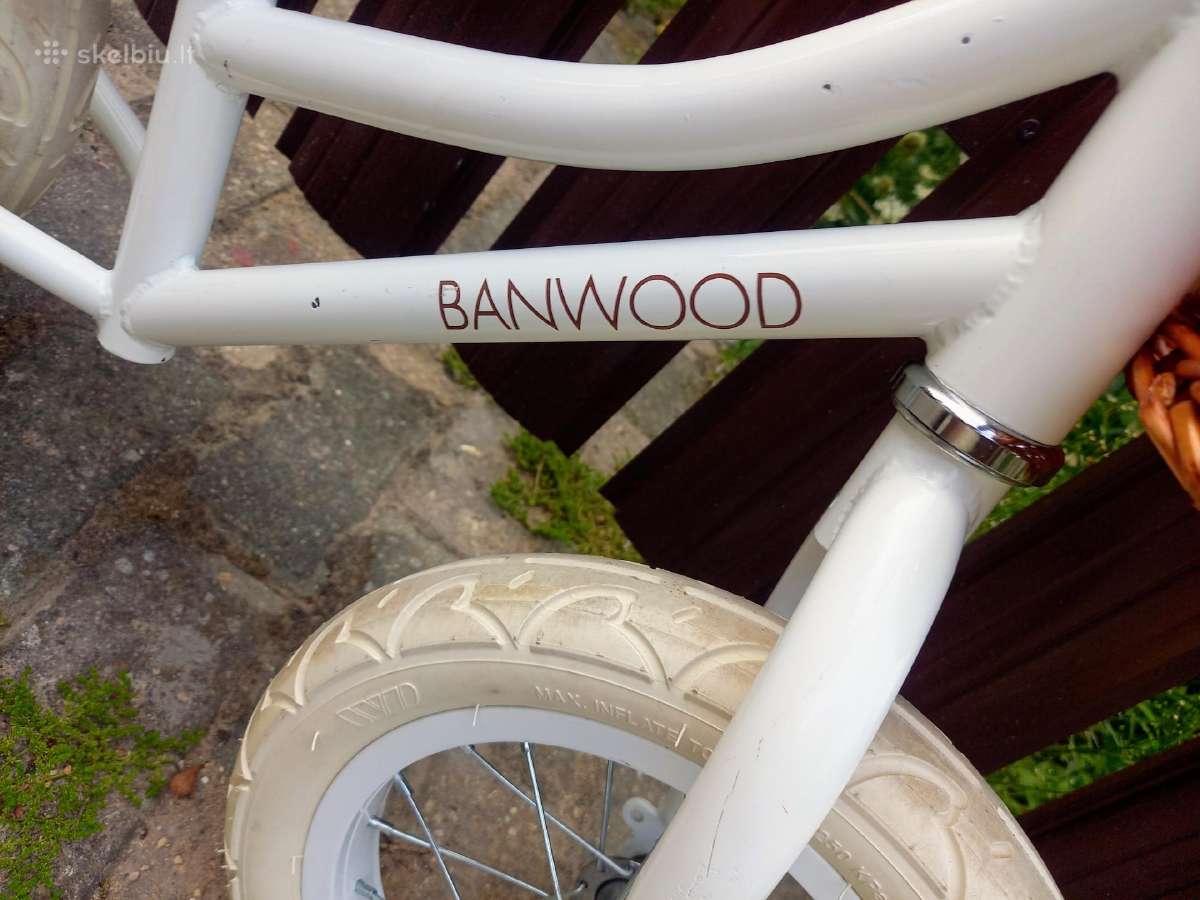 Banwood First Go 12" balansinis su krepšeliu - nuotraukos Nr. 7