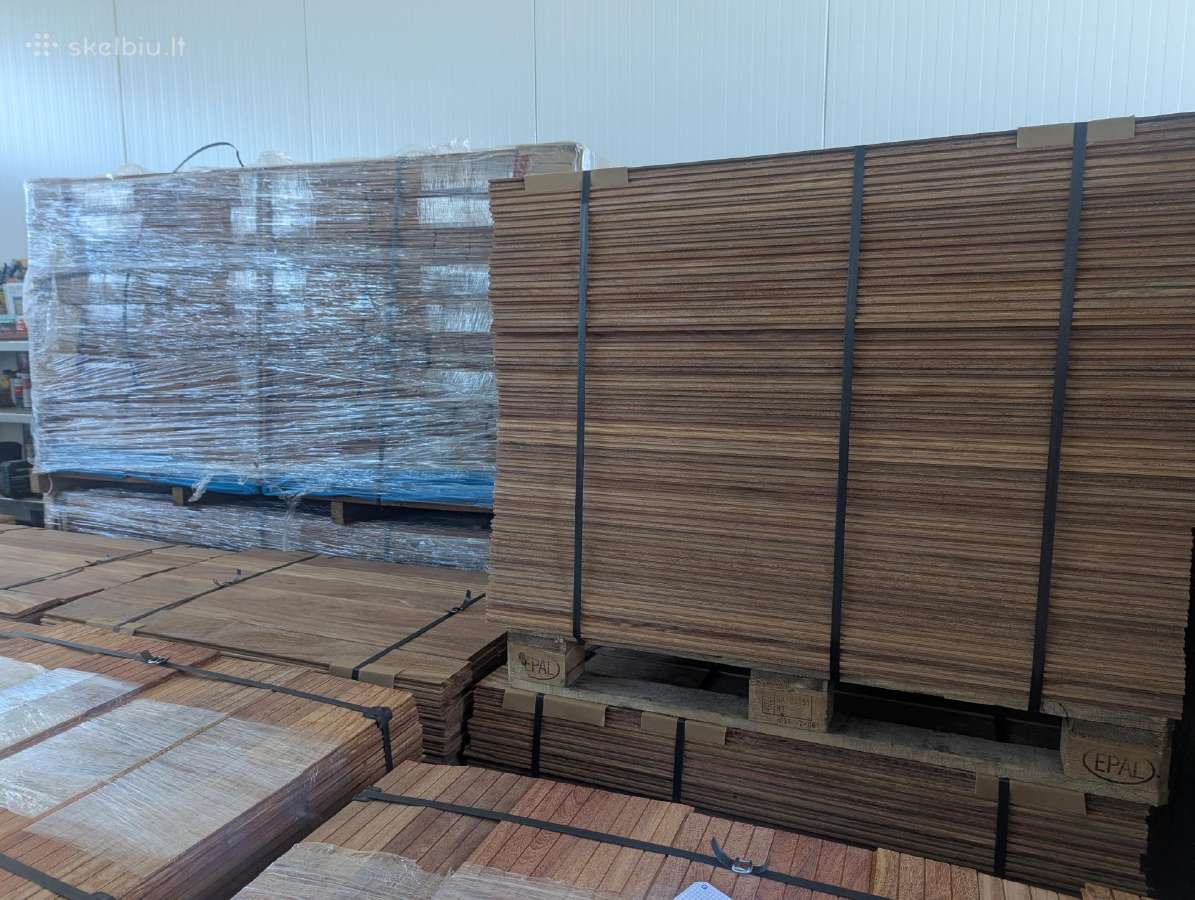 45€/m² Cumaru mediena, grindinės lentos, parketas - nuotraukos Nr. 6
