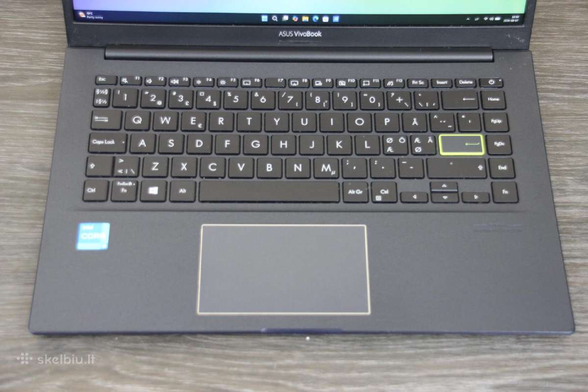 Asus vivobook 14 fullhd i3-11gen naujas akum. - nuotraukos Nr. 2