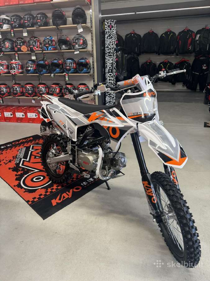 Kayo Tt125-2 125cc vaikiškas krosinis motociklas - nuotraukos Nr. 2