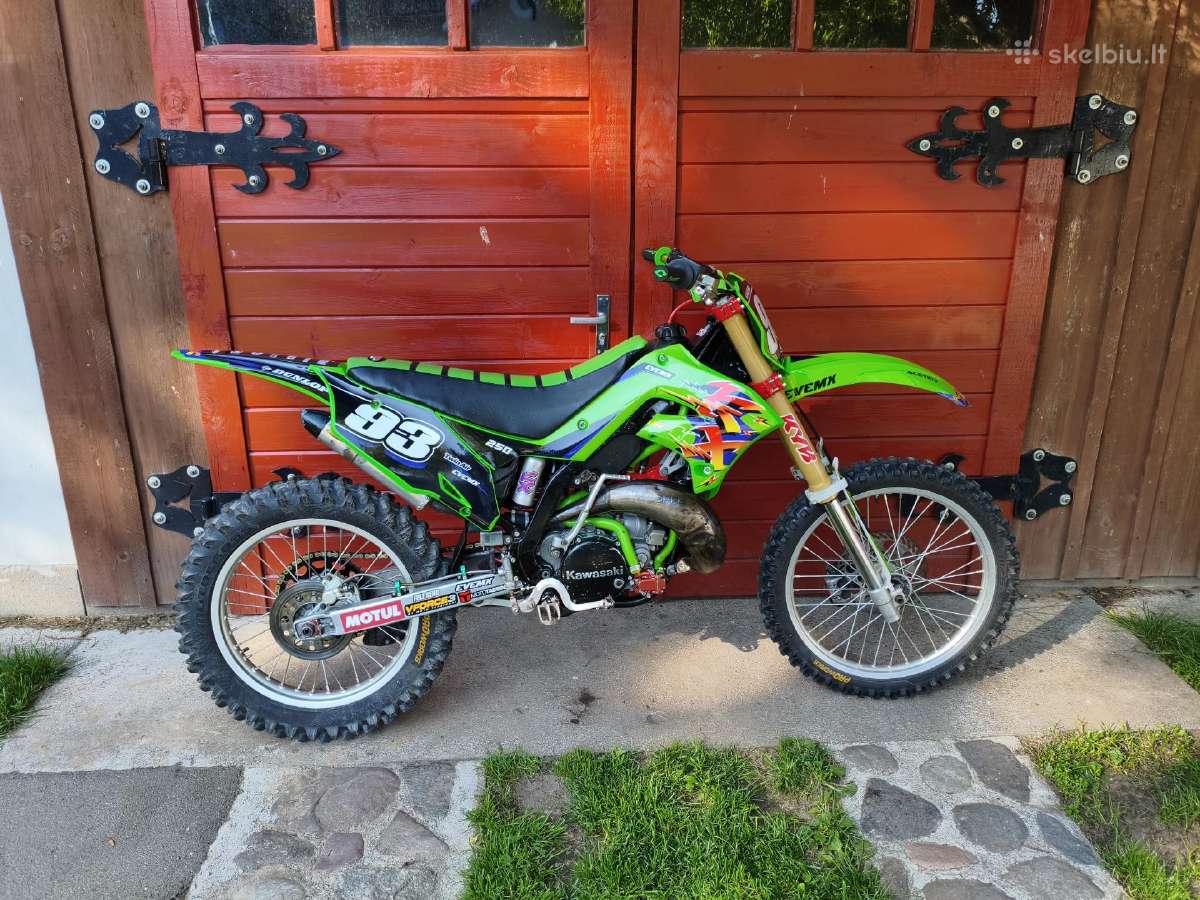 Kawasaki kx 250 1992m. - nuotraukos Nr. 2