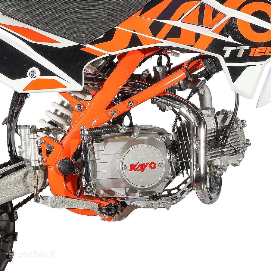 Kayo Tt125-2 125cc vaikiškas krosinis motociklas - nuotraukos Nr. 7