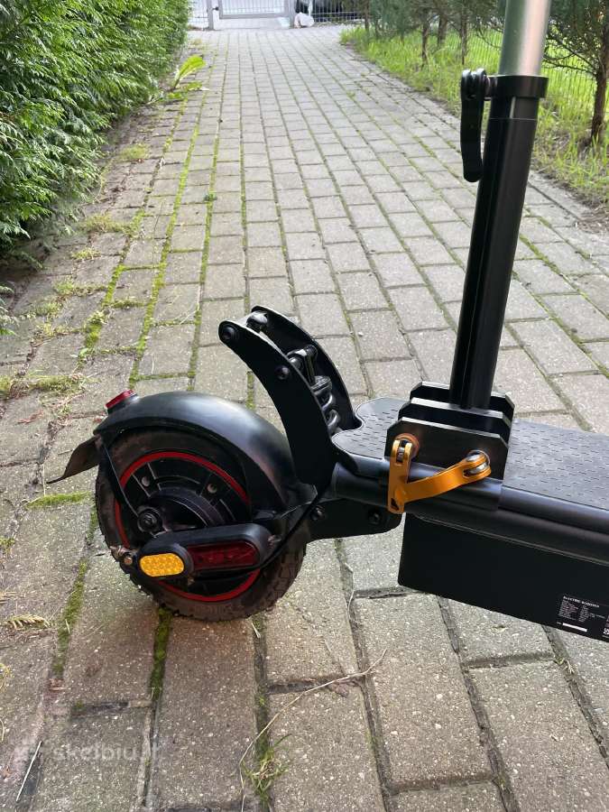 Elektrinis paspirtukas iscooter W8 - nuotraukos Nr. 4