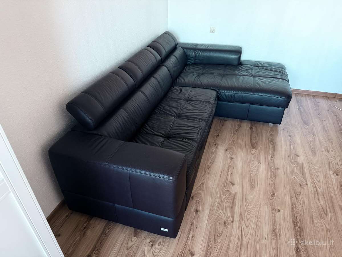 Odinė sofa-lova - nuotraukos Nr. 3