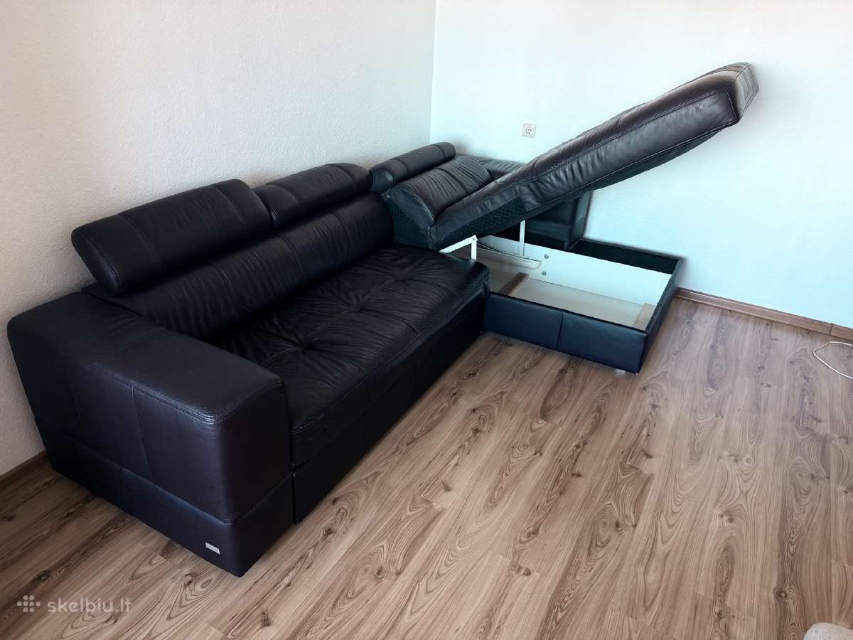 Odinė sofa-lova - nuotraukos Nr. 6