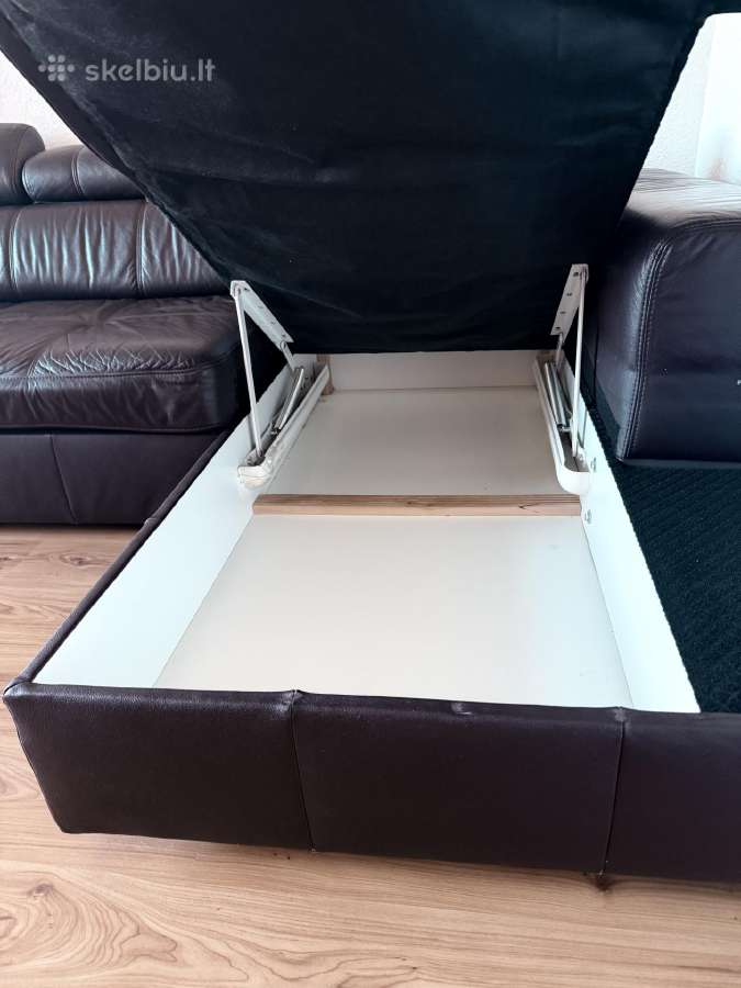 Odinė sofa-lova - nuotraukos Nr. 7