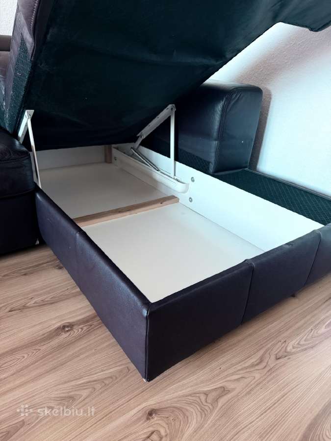 Odinė sofa-lova - nuotraukos Nr. 8