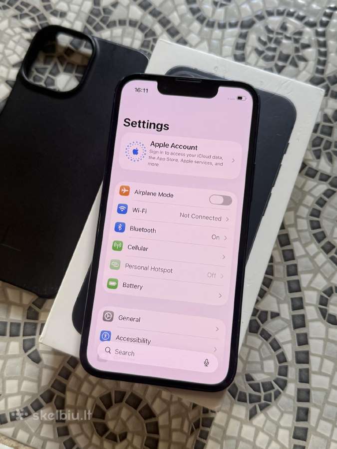 iPhone 13 mini 128gb Black - nuotraukos Nr. 5
