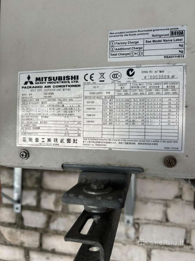 Kondicionierius 10kw - nuotraukos Nr. 4