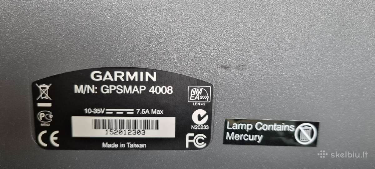 Garmin gpsmap 4008 - nuotraukos Nr. 4