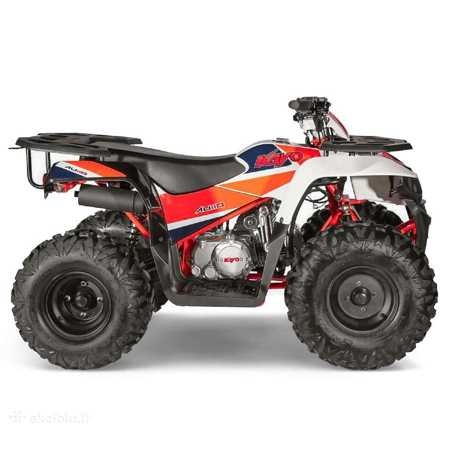 Kayo Au110 110cc vaikiškas keturratis automatas - nuotraukos Nr. 4