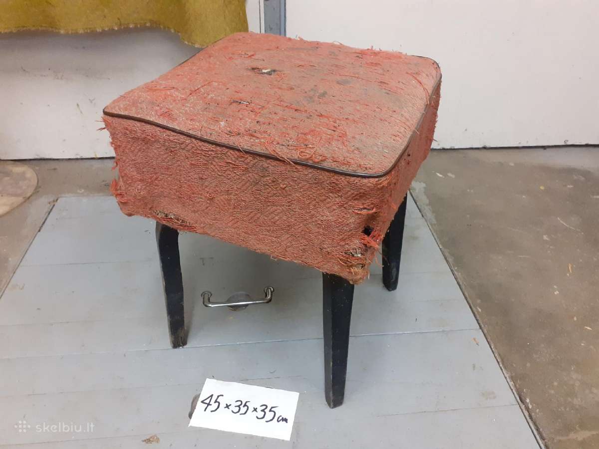 Antikvariniai Mid-century pufai - nuotraukos Nr. 9