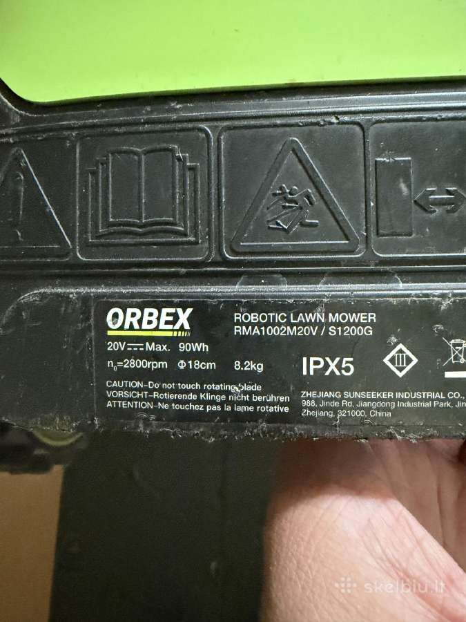 Orbex s1200g - nuotraukos Nr. 3