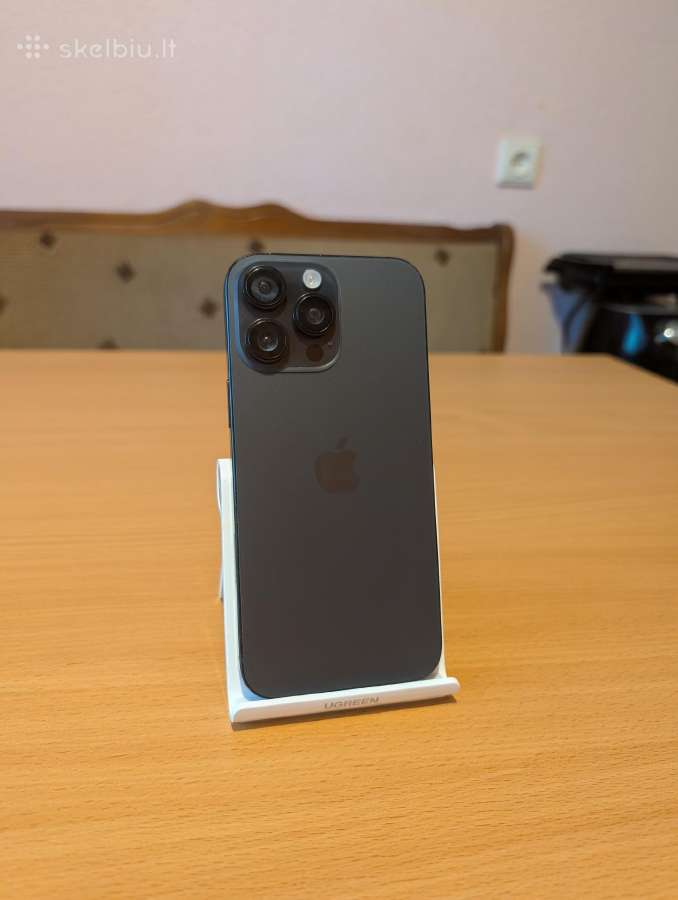 iPhone 16 pro max, 92% health, su defektu - nuotraukos Nr. 2