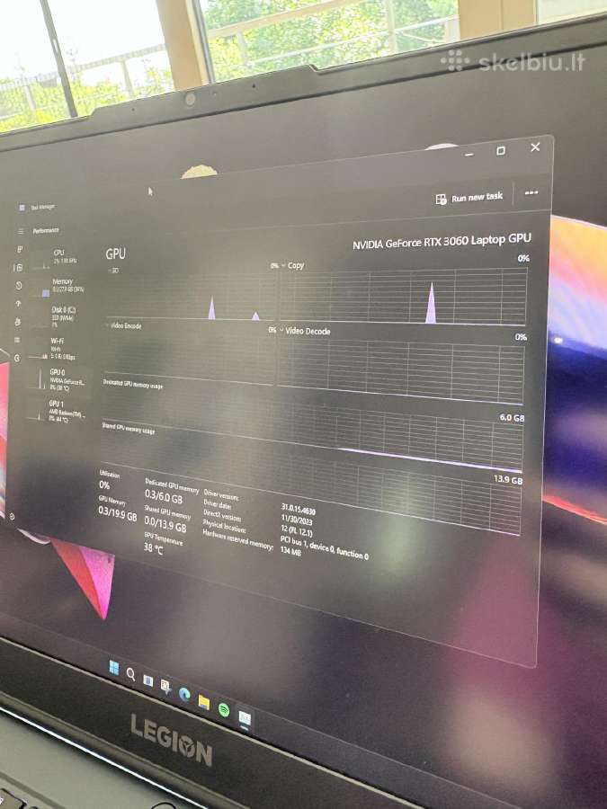 Lenovo Legion 5 15ach6h - nuotraukos Nr. 8