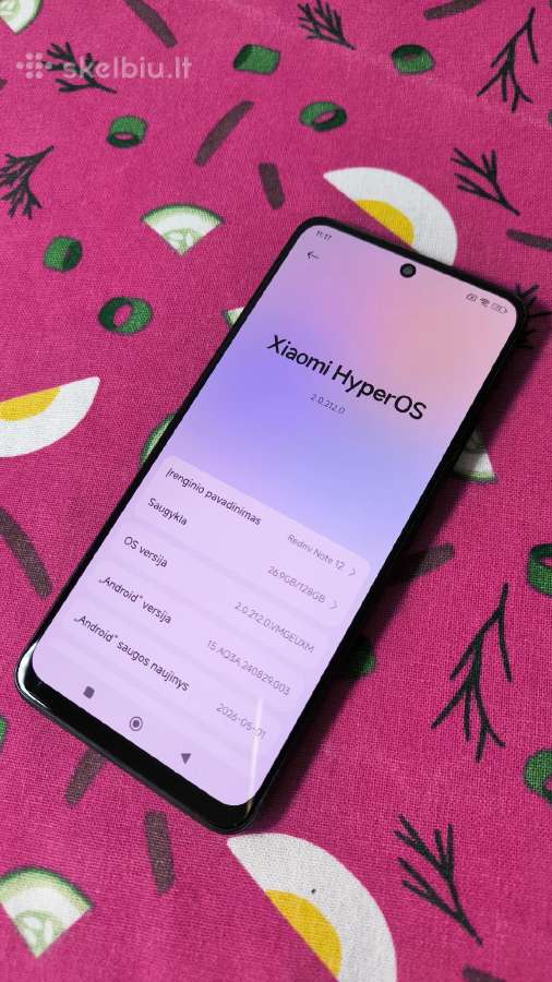 Xiaomi Redmi Note 12 6/128 GB - nuotraukos Nr. 5