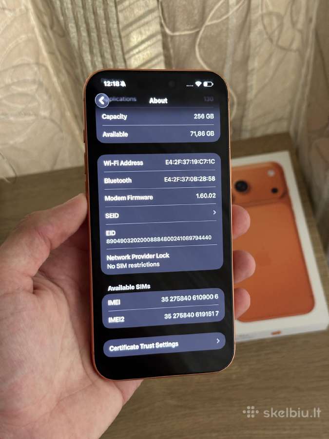 iPhone 17 Pro Max 256gb - nuotraukos Nr. 7