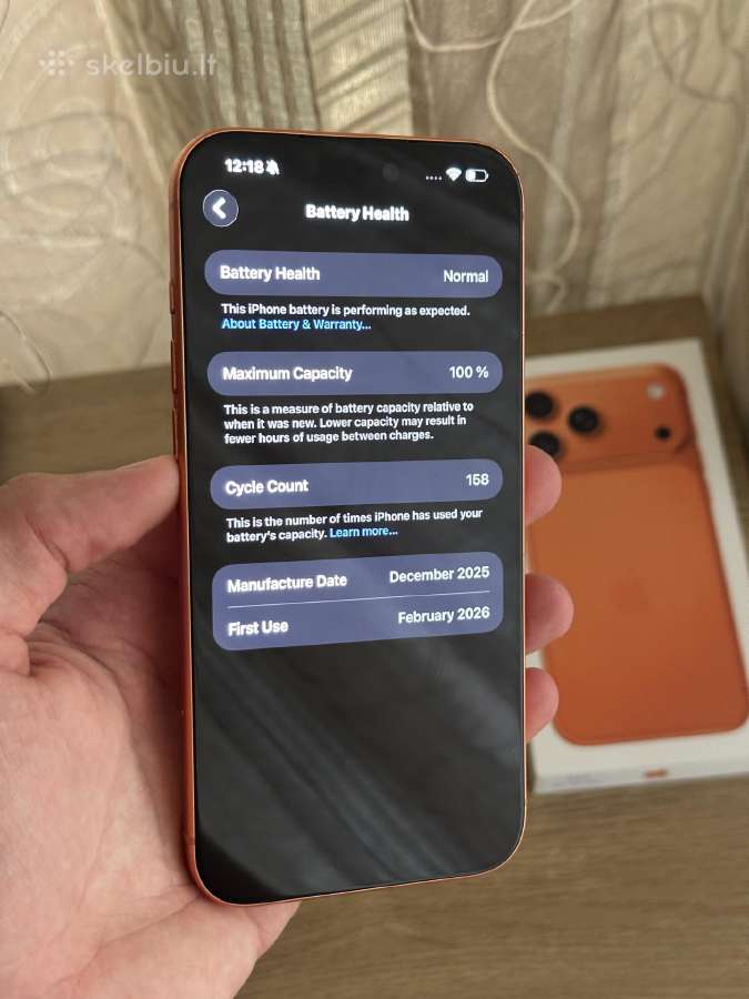 iPhone 17 Pro Max 256gb - nuotraukos Nr. 8