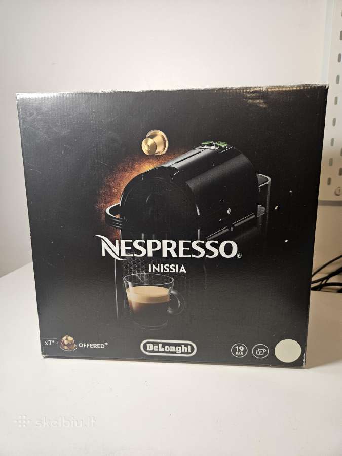 Nespresso Inissia kapsulinis kavos aparatas - nuotraukos Nr. 3