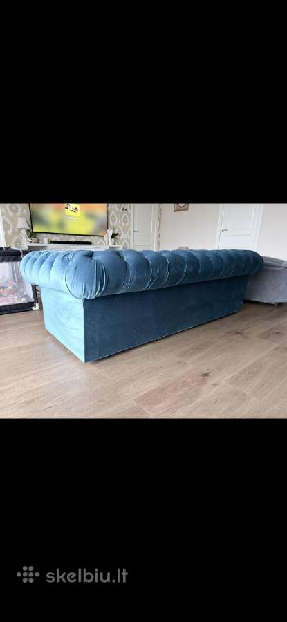 Chesterfield sofa lova - nuotraukos Nr. 2