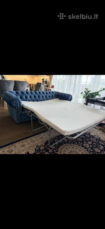 Chesterfield sofa lova - nuotraukos Nr. 3