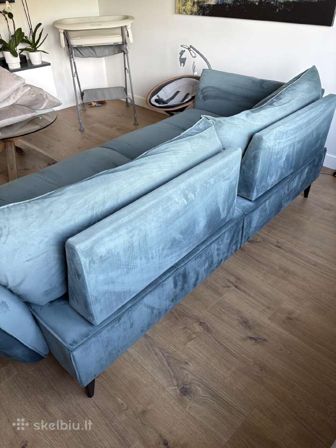 Keturvietė sofa - nuotraukos Nr. 3
