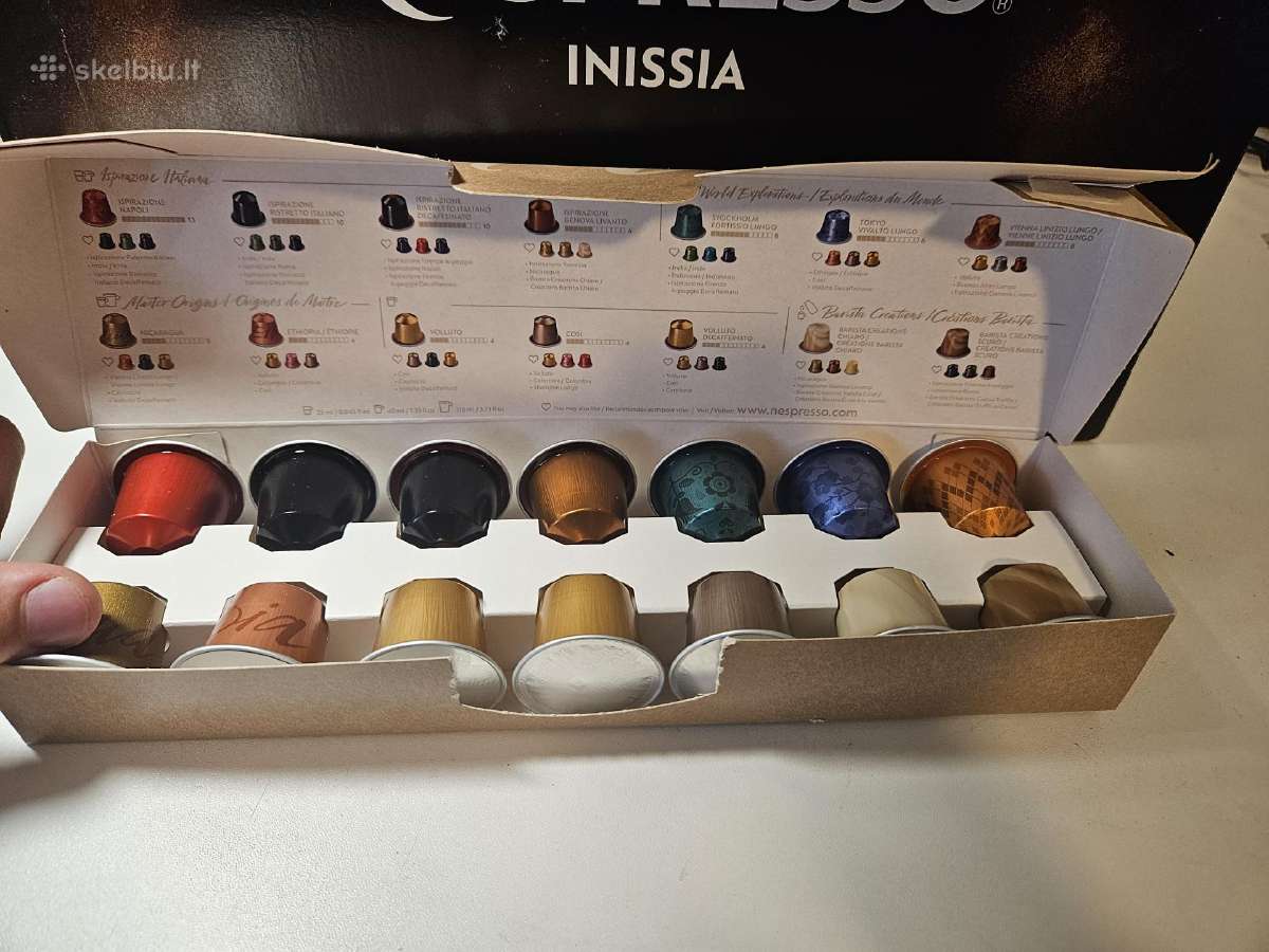 Nespresso Inissia kapsulinis kavos aparatas - nuotraukos Nr. 16