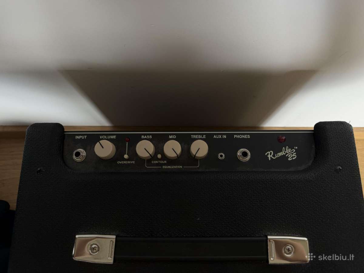 Kubas Fenderrumble 25 V3 - nuotraukos Nr. 2