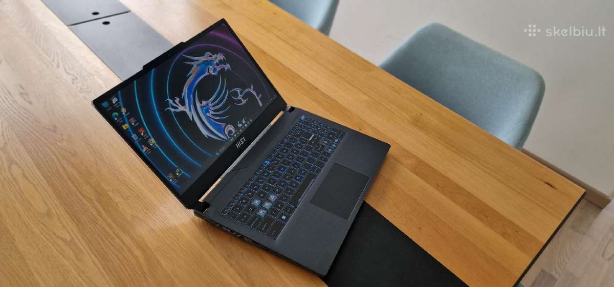 Msi 15, i7-12650h,16gb, 512tb, Rtx 4060 8gb - nuotraukos Nr. 3