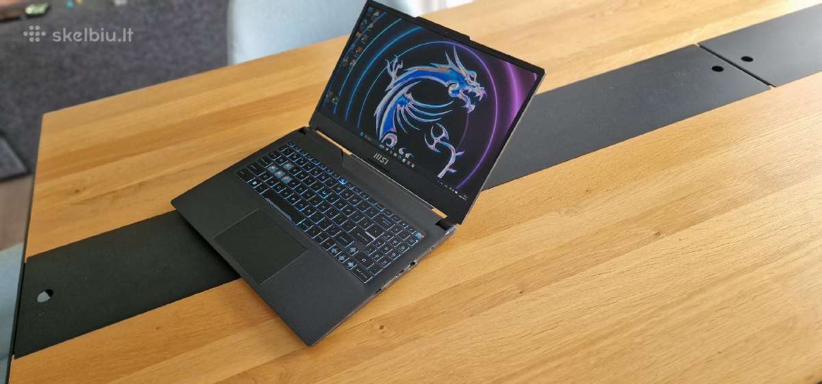 Msi 15, i7-12650h,16gb, 512tb, Rtx 4060 8gb - nuotraukos Nr. 4