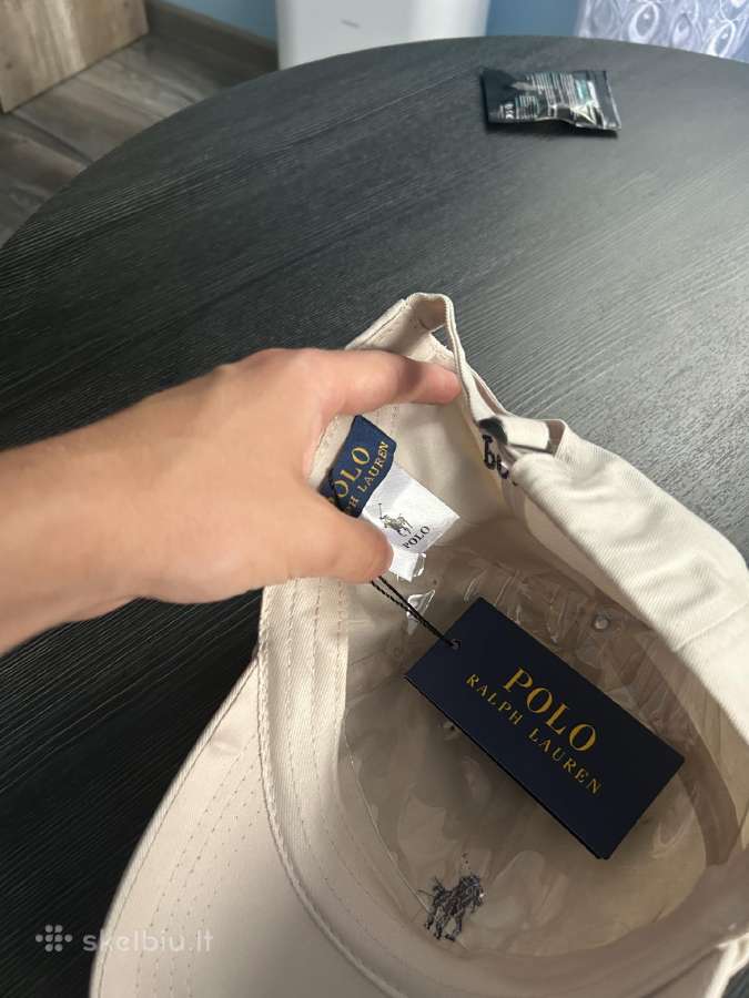 Ralph lauren kremines spalvos kepure nuo saules - nuotraukos Nr. 4